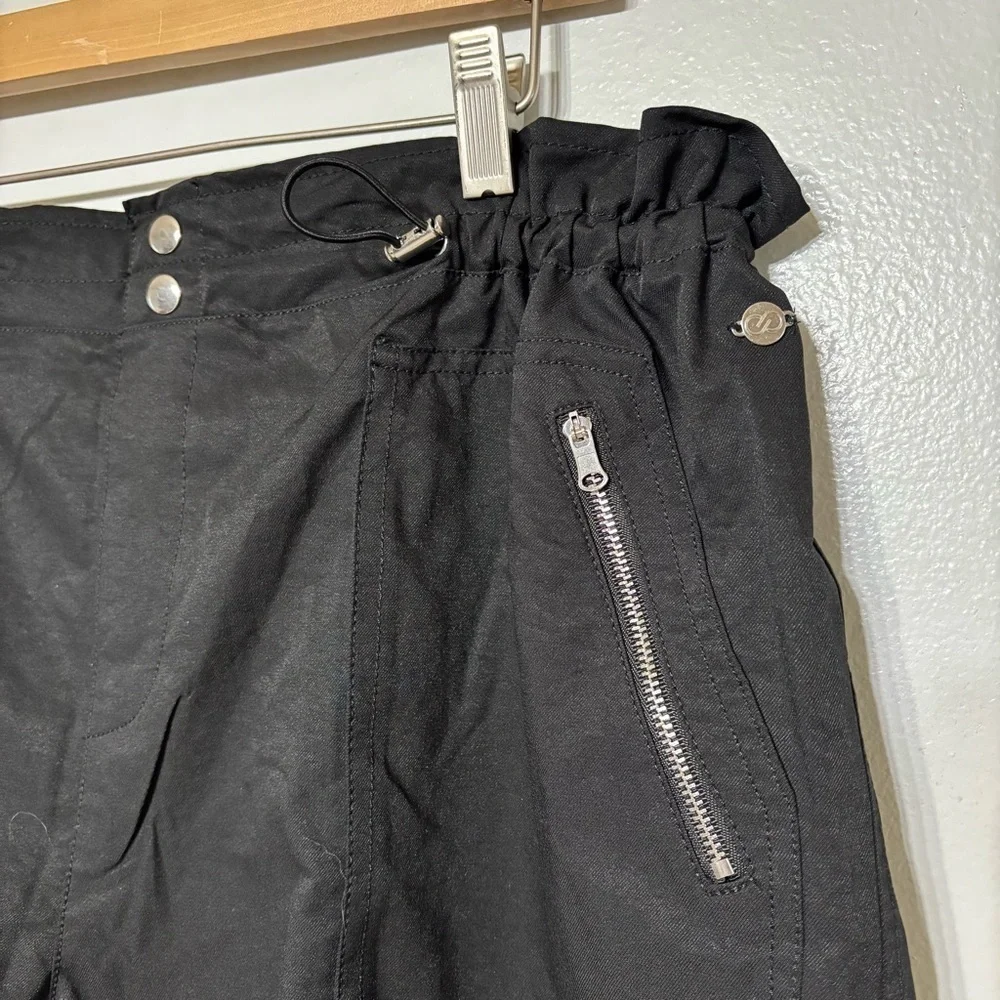 Calia By Carrie Underwood Black Draw String Paper Bag Woven Shorts Size XXL